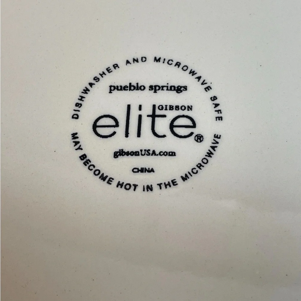 Gibson Elite Pueblo Springs Dinner Plate 11